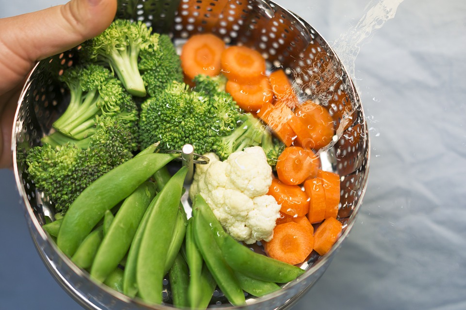 verduras al vapor